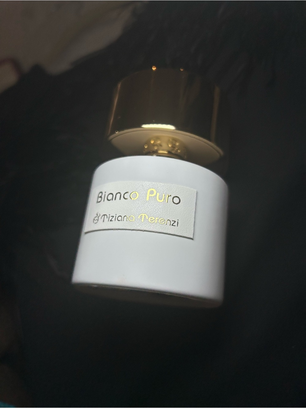 Bianco Puro by Tiziana Terenzi - White & Gold Perfume Bottle